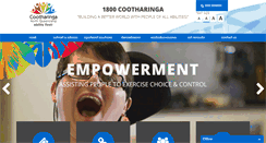 Desktop Screenshot of cootharinga.org.au